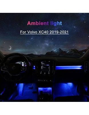 DIQ AMBIENT VOLVO XC40 (EX40) mod. 2018> (Digital iQ Ambient Light for VOLVO XC40 mod. 2018> with 11 Lights)