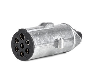 Amio – Πρίζα Κοτσαδόρου 24V 7PIN Type N Αλουμινίου Heavy Duty για Ασφαλή Σύνδεση & Καθημερινή Χρήση – 1 Τεμ. (04790/AM)