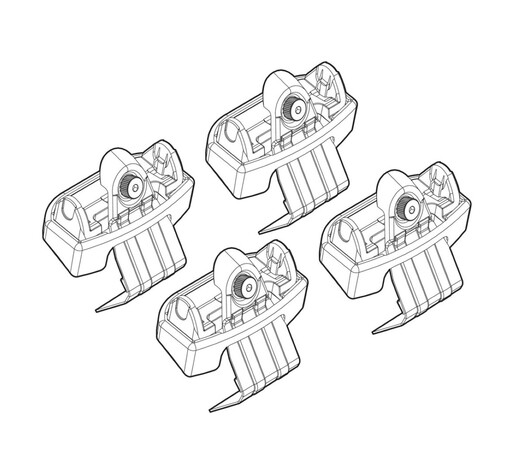 ΑΚΡΑ ΓΙΑ ΜΠΑΡΕΣ NORDRIVE ΓΙΑ KIA VENGA 2/10+ KIT