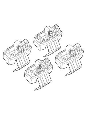ΑΚΡΑ ΓΙΑ ΜΠΑΡΕΣ NORDRIVE ΓΙΑ KIA VENGA 2/10+ KIT