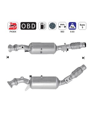 ΦΙΛΤΡΟ DPF ΣΙΛΙΚΟΝΟΥΧΟ ΚΑΡΒΙΔΙΟ SIC MERCEDES SPRINTER 213/216/313/316/413/416/513/516 2.1TD 2009-2015