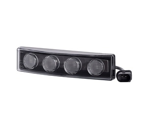 DRL HOR64 12/24V ΠΡΟΣΘΕΤΟ DAYTIME ΔΙΕΘΝΗ ΜΕ 4LED 0,5W 181x48mm ΜΑΥΡΟ ΜΕ ΦΙΣ 1ΤΕΜ