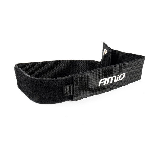 Amio - ΙΜΑΝΤΑΣ VELCRO ΓΙΑ ΣΤΗΡΙΞΗ ΠΡΟΙΟΝΤΩΝ ΣΕ ΠΟΡΤ ΜΠΑΓΚΑΖ 63X5cm ΣΕ ΜΑΥΡΟ ΧΡΩΜΑ - 1 TEM. (03284/AM)