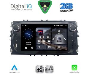 DIGITAL IQ BLF 303SB_CPA (7" DECK) MULTIMEDIA SYSTEM for FORD mod. 2007-2011 (Touch buttons)