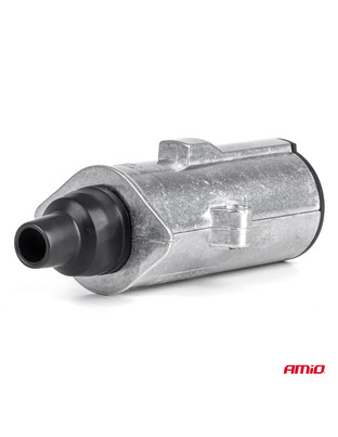 Amio – Πρίζα Κοτσαδόρου 24V 7PIN Type N Αλουμινίου Heavy Duty για Ασφαλή Σύνδεση & Καθημερινή Χρήση – 1 Τεμ. (04790/AM)