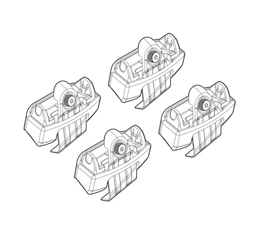 ΑΚΡΑ ΓΙΑ ΜΠΑΡΕΣ NORDRIVE ΓΙΑ KIA PICANTO 5D 5/11+ KIT