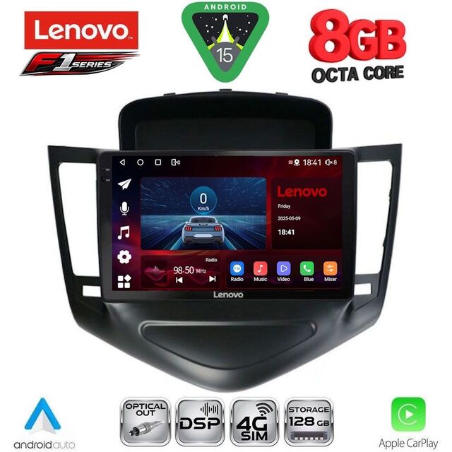 LENOVO SSR 10076A_CPA (9inc) MULTIMEDIA TABLET for CHEVROLET CRUZE mod. 2008-2012