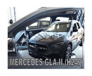 ΑΝΕΜΟΘΡΑΥΣΤΕΣ ΓΙΑ MERCEDES GLA H247 5D 2020+ ΖΕΥΓΑΡΙ ΑΠΟ ΕΥΚΑΜΠΤΟ ΦΙΜΕ ΠΛΑΣΤΙΚΟ HEKO - 2 ΤΕΜ.