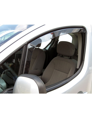 ΑΝΕΜΟΘΡΑΥΣΤΕΣ ΓΙΑ NISSAN ALMERA N15 3D 1995-2000 ΖΕΥΓΑΡΙ ΑΠΟ ΕΥΚΑΜΠΤΟ ΦΙΜΕ ΠΛΑΣΤΙΚΟ HEKO - 2 ΤΕΜ.