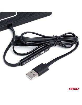 Amio - ΠΑΝΕΛ ΑΣΥΡΜΑΤΗΣ ΦΟΡΤΙΣΗΣ ΚΙΝΗΤΟΥ 3A 15W 158x78mm - 1 TEM. (03144/AM)