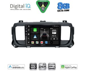 DIGITAL IQ BXF 7729_CPAA (9inc) MULTIMEDIA TABLET for CITROEN JUMPY-SPACETOURER – PEUGEOT EXPERT-TRAVELLER – TOYOTA PROACE mod. 2016-2026
