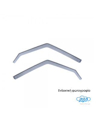 ΖΕΥΓΑΡΙ ΜΠΡΟΣΤΙΝΟΙ ΑΝΕΜΟΘΡΑΥΣΤΕΣ ΓΙΑ TOYOTA HILUX 2D 1984-1989 / TOYOTA HILUX DOUBLE CAB 4D 1984-1989 ΑΠΟ ΕΥΚΑΜΠΤΟ ΧΥΤΟ ΑΚΡΥΛΙΚΟ ΓΥΑΛΙ (CAST ACRYLIC GLASS) DGA - 2 ΤΕΜ.