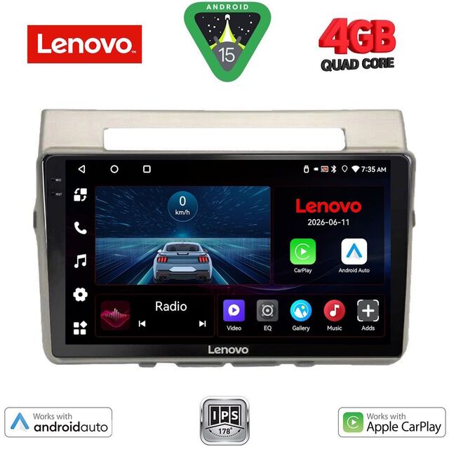 LENOVO LVE 8112_CPAA (9inc) MULTIMEDIA TABLET for DACIA DOKKER 2012-2022