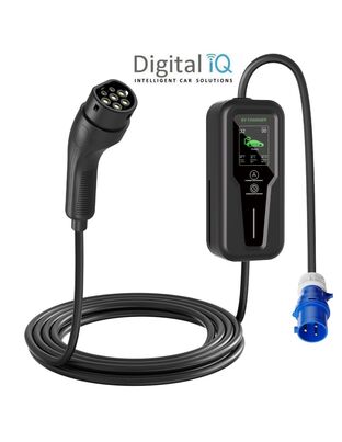 DIQ EV PRT 32007 (PORTABLE EV CHARGER TYPE 2 PEVC32A01 - 32A - 7kW)