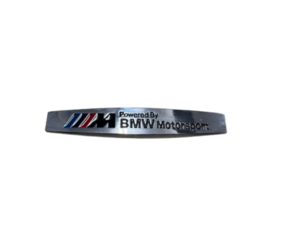 Αυτοκόλλητο μεταλλικό 10x1cm - Bmw