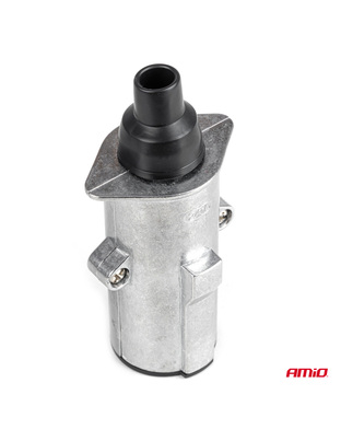 Amio – Πρίζα Κοτσαδόρου 24V 7PIN Type N Αλουμινίου Heavy Duty για Ασφαλή Σύνδεση & Καθημερινή Χρήση – 1 Τεμ. (04790/AM)