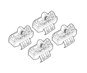 ΑΚΡΑ ΓΙΑ ΜΠΑΡΕΣ NORDRIVE ΓΙΑ CITROEN C1 5D / PEUGEOT 108 5D / TOYOTA AYGO 5D 06/14+ KIT