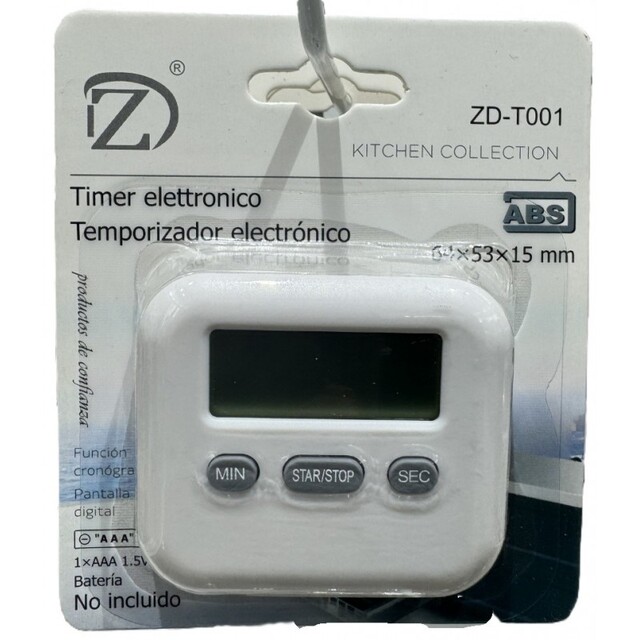 ΨΗΦΙΑΚΟ ΧΡΟΝΟΜΕΤΡΟ ΚΟΥΖΙΝΑΣ ZD-T001