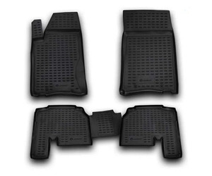 ΠΑΤΑΚΙΑ ΣΕ ΣΚΑΦΗ TPE ΛΑΣΤΙΧΟ ΓΙΑ SSANGYONG ACTYON 11/2006+  ΣΕ ΜΑΥΡΟ ΧΡΩΜΑ NOVLINE - 4 ΤΕΜ.