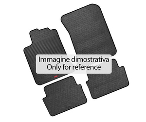 LAMPA - ΠΑΤΑΚΙΑ ΑΥΤΟΚΙΝΗΤΟΥ ΑΠΟ ΛΑΣΤΙΧΟ ΓΙΑ BMW X3 E83 01/2004-10/2010 ΣΕ ΜΑΥΡΟ ΧΡΩΜΑ ME ΚΟΥΜΠΩΜΑΤΑ - 4 ΤΕΜ.