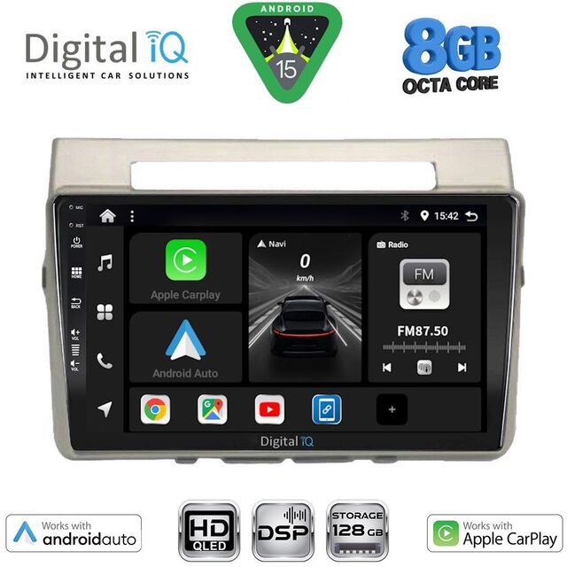 DIGITAL IQ BXF 7711B_CPAA (9inc) MULTIMEDIA TABLET for TOYOTA COROLLA VERSO mod. 2004-2009