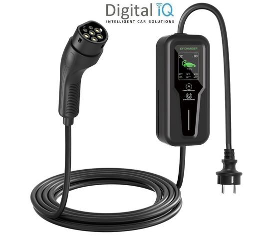 DIQ EV PRT 16035 (PORTABLE EV CHARGER TYPE 2 PEVC16A01 - 16A - 3.5kW)