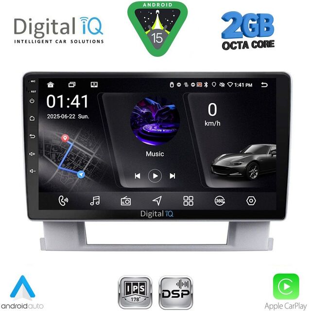DIGITAL IQ RSF 4482_CPA (9inc) MULTIMEDIA TABLET for OPEL ASTRA J mod.2010-2016