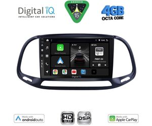 DIGITAL IQ BXF 16138_CPAA (9inc) MULTIMEDIA TABLET for FIAT DOBLO – OPEL COMBO mod. 2015-2018