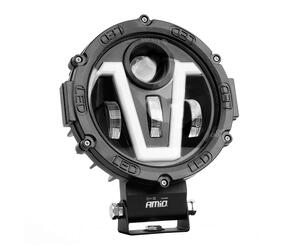 Amio - ΠΡΟΒΟΛΕΑΣ ΕΡΓΑΣΙΑΣ ΣΤΡΟΓΓΥΛΟΣ V-LIGHT 5.500lm 9>36V 60W 6.000K Φ198x172x60mm 4 ΧΡΗΣΕΩΝ - 1 ΤΕΜ. (03697/AM)