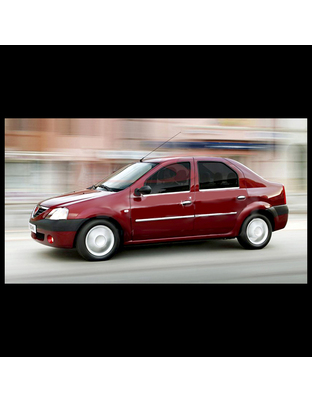 ΧΕΡΟΥΛΙΑ ΠΟΡΤΑΣ ΓΙΑ DACIA LOGAN 2005-2013  ΧΡΩΜΙΟ ΜΕΤΑΛΛΙΚΑ 4ΤΕΜ.