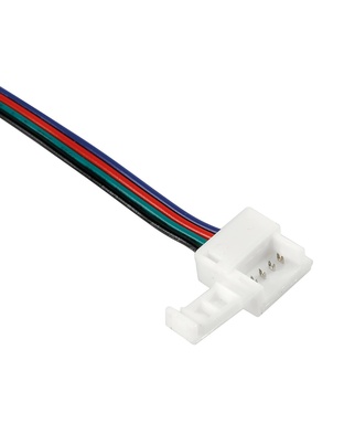 ΑΝΤΑΛΛΑΚΤΙΚΗ ΦΙΣΑ CONNECT-3 ΜΕ 4PIN 16 cm ΓΙΑ ΣΥΝΔΕΣΗ ΤΑΙΝΙΑΣ RGB LED ΜΕ ΤΗΛΕΧΕΙΡΙΣΤΗΡΙΟ 3 ΤΕΜ.