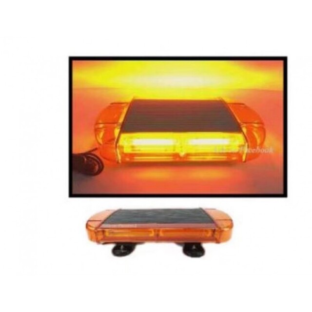 LED STROBE ΦΑΡΟΣ ΠΟΡΤΟΚΑΛΙ 43*22cm KX-02270