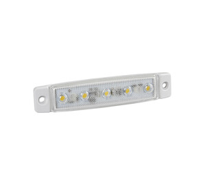 ΦΩΣ ΟΓΚΟΥ 12/24V 5xSMD LED ΛΕΥΚΟ ΔΙΑΦΑΝΟ 96x20mm ΜΕ ΕΓΚΡΙΣΗ ΤΥΠΟΥ R7/R10  LAMPA - 1 TEM.