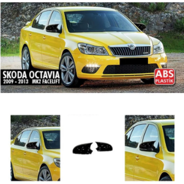 Καπάκια καθρεφτών batman - Skoda Octavia 5 facelift 2009-2012