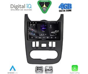 DIGITAL IQ RSG 6101BL_CPA (9inc) MULTIMEDIA TABLET for DACIA DUSTER – LOGAN – SANDERO mod. 2006-2012 (BLACK)
