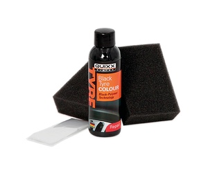 KIT ΑΝΑΝΕΩΣΗΣ ΚΑΙ ΠΡΟΣΤΑΣΙΑΣ ΕΛΑΣΤΙΚΩΝ ΣΕ ΜΑΥΡΟ ΧΡΩΜΑ QUIXX 75ml