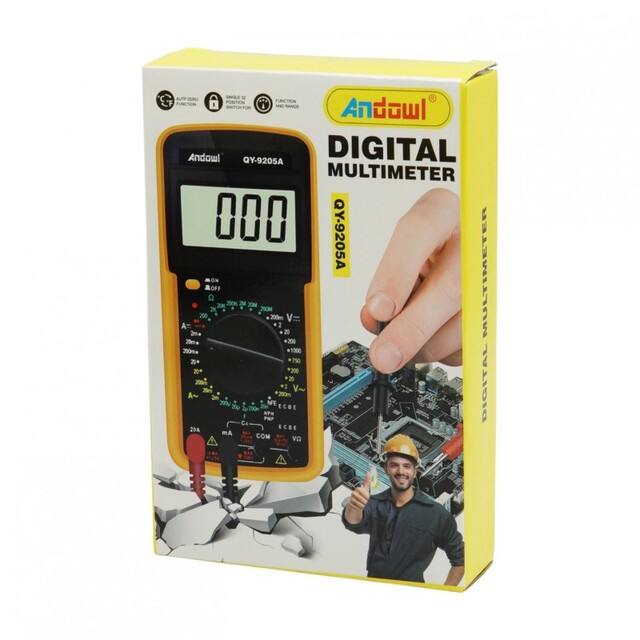 ΨΗΦΙΑΚΟ ΠΟΛΥΜΕΤΡΟ ANDOWL QY-9205A