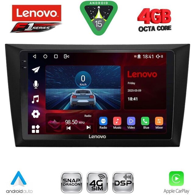 LENOVO SSQ 9746_CPA  (9inc) MULTIMEDIA TABLET for GOLF 6 mod. 2009-2012