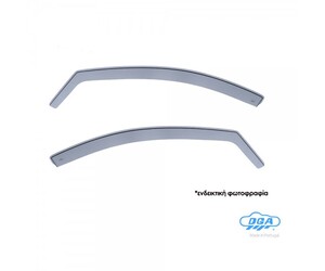 ΖΕΥΓΑΡΙ ΜΠΡΟΣΤΙΝΟΙ ΑΝΕΜΟΘΡΑΥΣΤΕΣ ΓΙΑ VW AMAROK 4D 2009+ ΑΠΟ ΕΥΚΑΜΠΤΟ ΧΥΤΟ ΑΚΡΥΛΙΚΟ ΓΥΑΛΙ (CAST ACRYLIC GLASS) DGA - 2 ΤΕΜ.
