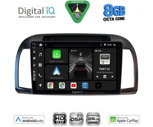 DIGITAL IQ BXF 7457BL_CPAA (9inc) MULTIMEDIA TABLET for NISSAN MICRA K12 mod. 2002-2010 (BLACK)
