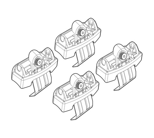 ΑΚΡΑ ΓΙΑ ΜΠΑΡΕΣ NORDRIVE ΓΙΑ HONDA HR-V 09/15+ KIT