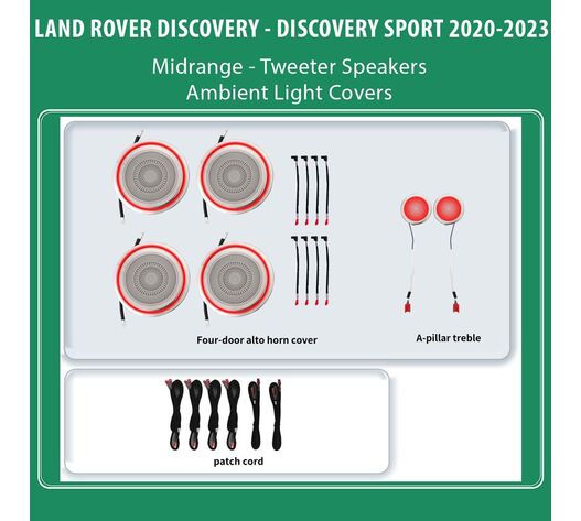 DIQ AMBIENT LR DISCOVERY L462 MIDR mod. 2020> (Digital iQ Ambient Midrange for LAND ROVER DISCOVERY mod. 2016> for Speaker Covers)