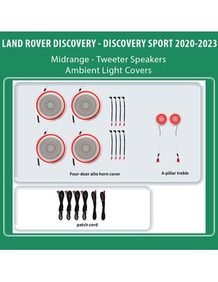 DIQ AMBIENT LR DISCOVERY L462 MIDR mod. 2020> (Digital iQ Ambient Midrange for LAND ROVER DISCOVERY mod. 2016> for Speaker Covers)