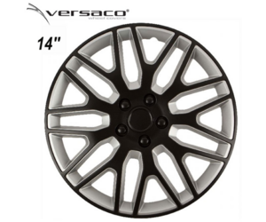 Τάσια 14'' Versaco Dakar Μαύρο\Ασημί
