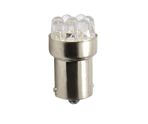 R5W 24V P21W BA15s LED 9xFlux 5mm ΚΙΤΡΙΝΟ (ΜΟΝΟΠΟΛΙΚΟ) 1ΤΕΜ. M-TECH