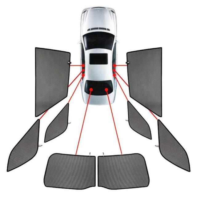 CarShades - ΚΟΥΡΤΙΝΑΚΙΑ  CAR SHADES ΓΙΑ LAND ROVER RANGE ROVER L405 5D 2013+ - 8 ΤΕΜ. (PVC.LRO-RR-5-B)