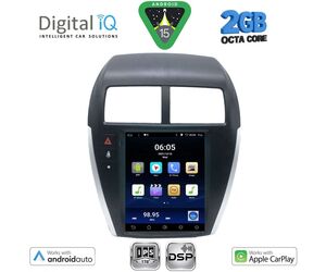 DIGITAL IQ BXF 5952_CPAA TESLA STYLE for MITSUBISHI ASX mod. 2009-2020
