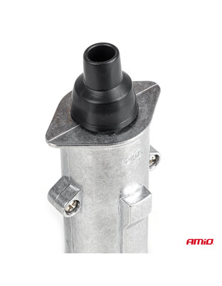 Amio – Πρίζα Κοτσαδόρου 24V 7PIN Type S Αλουμινίου Heavy Duty για Ασφαλή Σύνδεση & Καθημερινή Χρήση – 1 Τεμ. (04791/AM)