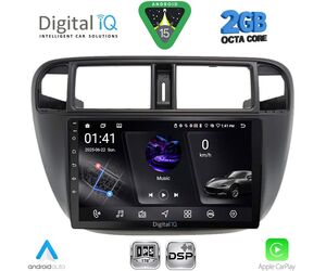 DIGITAL IQ RSF 4186_CPA A/C (9inc) MULTIMEDIA TABLET for HONDA CIVIC mod. 1995-2001