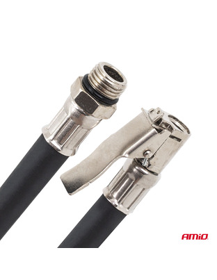 Amio – Σωλήνας Φουσκώματος Ελαστικού 1/4" 40cm με Standard Άκρα για Σταθερή Σύνδεση & Εύκολη Χρήση – 1 Τεμ. (04503/AM)